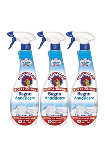 Chanteclair Set 3 x Chante Clair Spray 625ml Soluție de îndepărtare a calcarului pentru baie