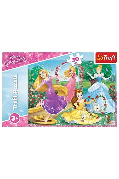 Trefl Puzzle - Disney Princess, In the Palace Garden, 30 pieces