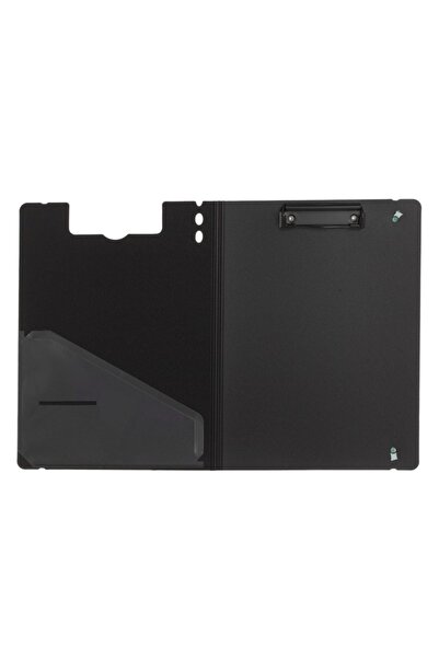 ANTBRO A4 plastic clipboard with metal clip - (mint green, elastic-closure case)