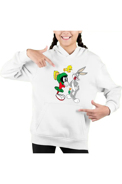 OEM Hanorac Copii Fete Marvin Bugs Bunny Tweety Warner Bros