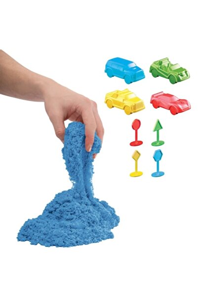 Art Craft Kinetic Sand with Vehicle Shapes