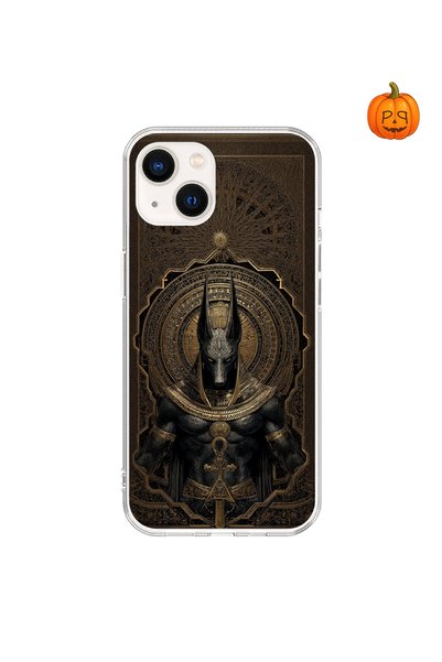 Dali Design حافظة شفافة متوافقة مع هاتف iPhone 14 Plus بتصميم مصر القديمة 1