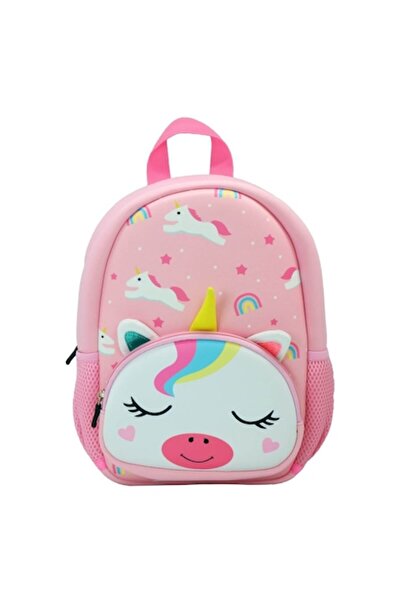 ATS Ghiozdan preșcolar 3D cu unicorn (neopren, bretele reglabile)