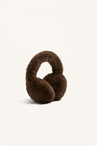Oysho Faux fur style ear muffs