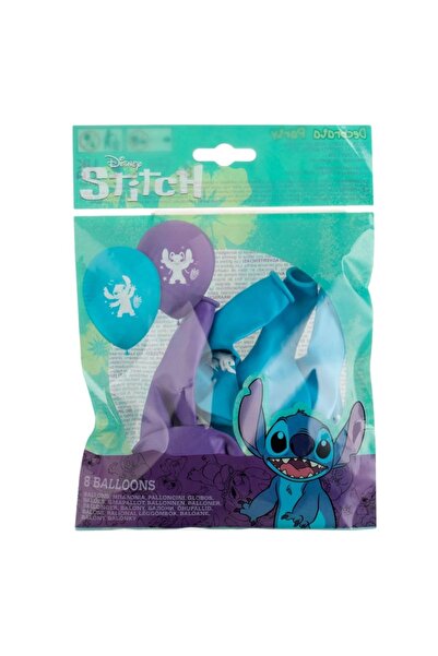 OEM Blue and Purple Stitch Party Balloons 28cm - 8 pcs