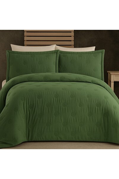 Binna Soft Grace Embroidered Bedspread Set - Double Size