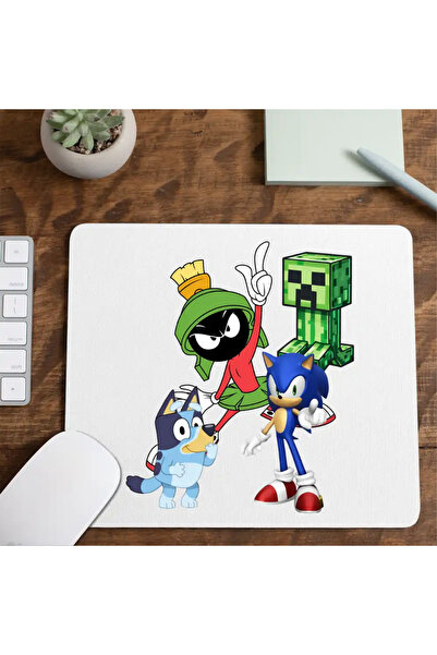 OEM Mousepad Marvin Blue Sonic Creeper Looney Tunes