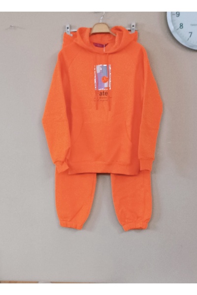 MAXLEVEL MODA ΓΥΝΑΙΚΕΙΟ ΣΕΤ ΤΡΙΠΛΟ με κουκούλα ΜΕ ΛΕΠΤΟΜΕΡΗ ΠΕΤΡΑ