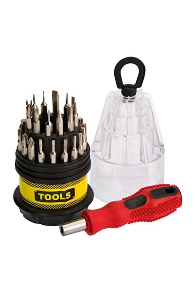 OEM TOOLS magnetic screwdriver set, 31 bits with box