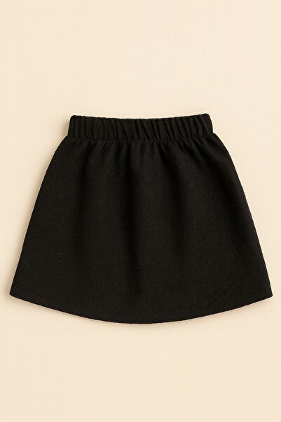 UESKİDS Girl's Chanel Fabric Basic Skirt