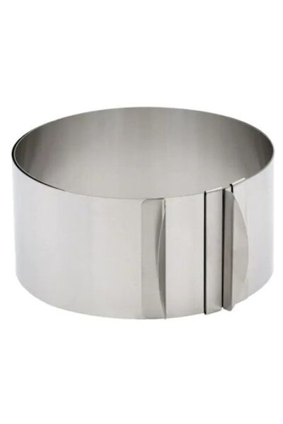 OEM Inel reglabil pentru tort, diametru 15-30 cm și înălțime 12 cm