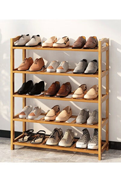 dida-cosmos رف أحذية منزلي متعدد الطبقات للتخزين البسيط، رف تخزين من الخيزران...