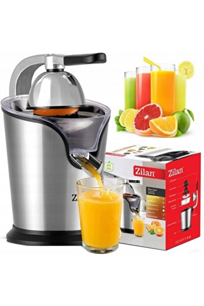 Zilan Ηλεκτρικός Αποχυμωτής Εσπεριδοειδών - 500W, Ανοξείδωτο Ατσάλι, 2 Κώνοι, Αντισταγόνες, Χωρίς BPA, 1765