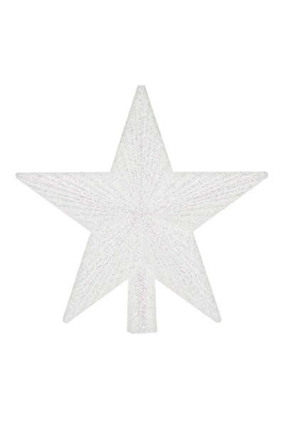 SHOPIENS Decoratiune decorativă pentru brad de Crăciun cu stea sclipitoare ir...