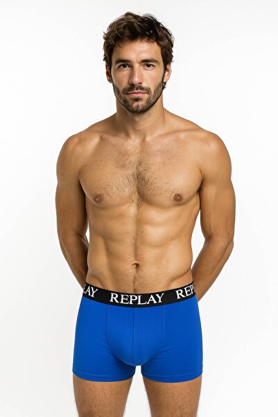 Replay Men’s Boxer Shorts Set of 6 – Cotton – Logo