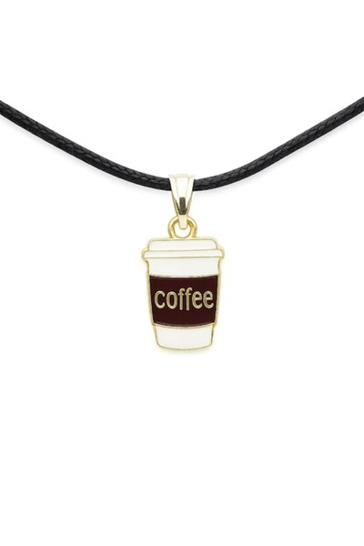 OEM Colier cu tematică de cafea, multicolor