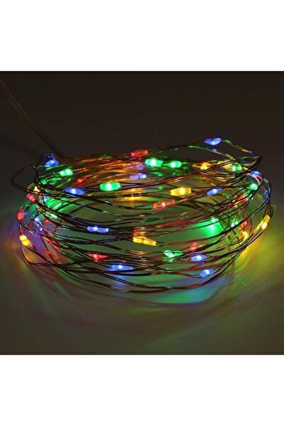 SHOPIENS Șir luminos LED de Crăciun, 20 de becuri, pastel multicolor, baterii...