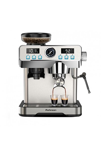 ROHNSON 2-in-1 coffee maker with grinder R98150, 1350W, coffee beans, grinding power 120W, 2L
