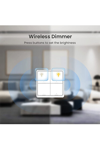 Broadlink 4 Key Button | Portable Wireless Scene Button | BLE Scene Switch