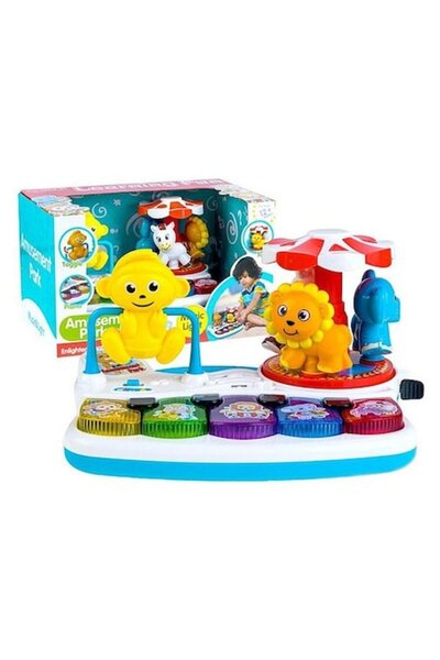OEM Jucărie educativă de pian, magazin Toy Mania, cu carusel cu animale, mult...