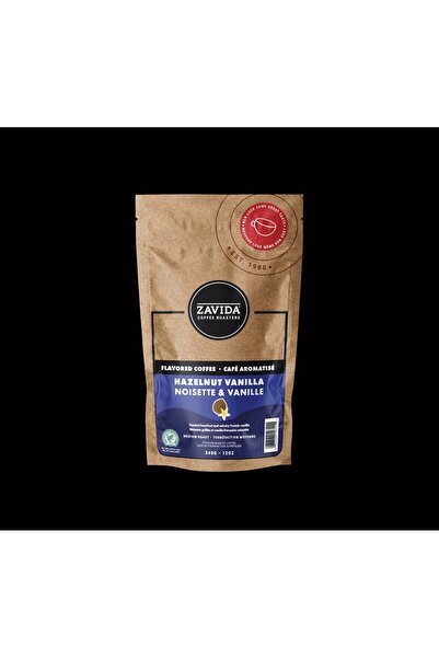 Zavida Cafea cu vanilie și alune - 340 g boabe întregi