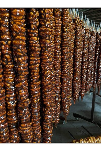 MERKEZ TURŞU YÖRESEL ÜRÜNLER CEVİZLİ SUCUK ATOM KARIŞIK 500GR BOL PEKMEZLİ NO...