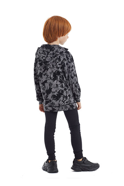 Blackspade Çocuk Termal Sweatshirt 2. Seviye 5946 - Gri Melanj