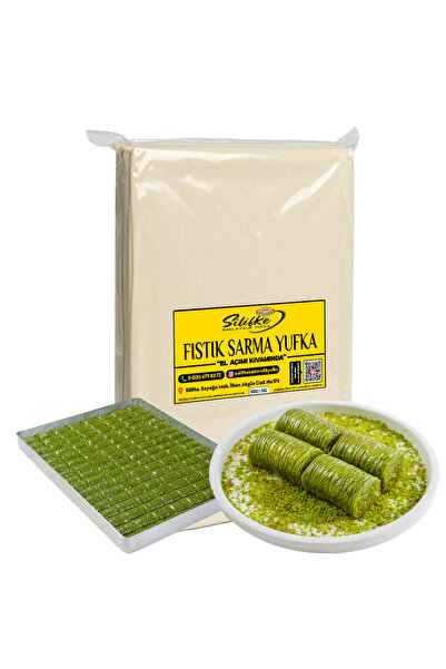 Silifke Yufka Fıstık Sarma Yufkası - 1 Tepsilik (±900gr)