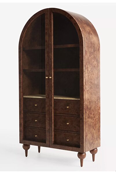 sofalab Lavin Burl Ahşap Büfe