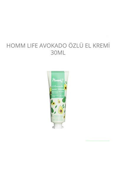 Homm Bitkisel Avakado Özlü El Bakım Kremi 30ml.