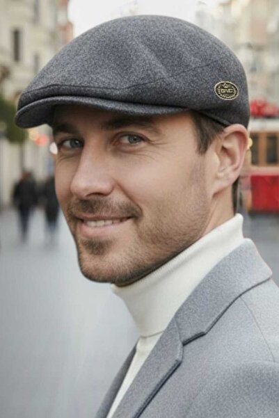 Mood Agenda Men's London Cashmere Cap with Elastic Back