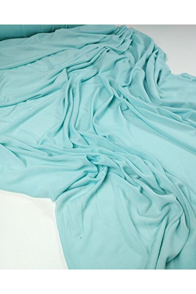 Kumaş Parça Su Yeşili Renkte Denye Jarse Lățime: 130 cm