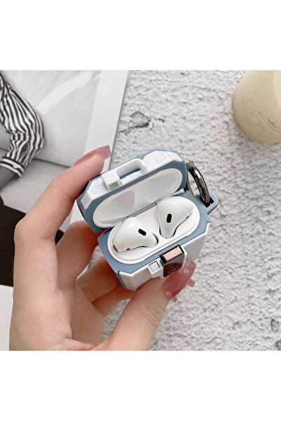 zore Air-Pods Senk Airbag 35 Shockproof Buttoned Case-Black