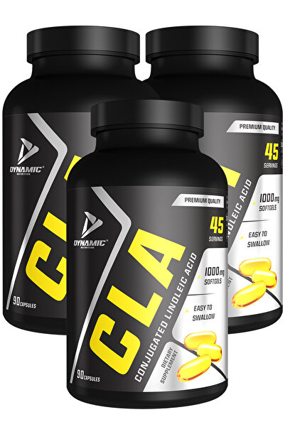 Dynamic Nutrition Cla - 270 Kapsül (90 x 3 kutu) - Her Serviste 2000 Mg Konjü...