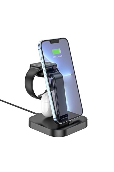 Hoco Stație de încărcare pentru iPhone, Apple Watch, AirPods - Graceful I47 (...