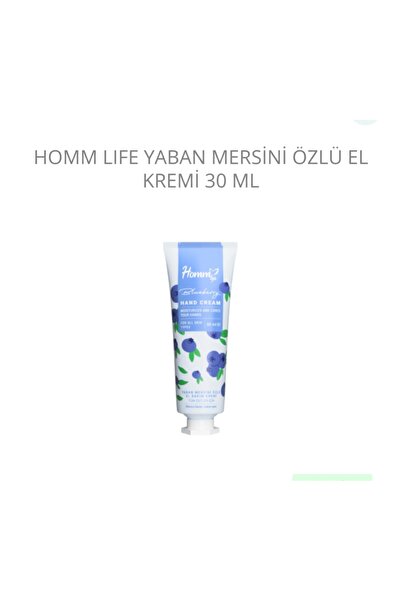 Homm Bitkisel Yaban Mersini Özlü El Bakım Kremi 30ml