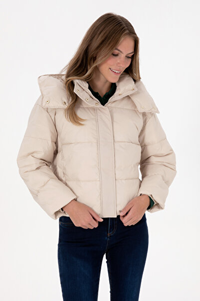 U.S. Polo Assn. Women's Cream Coat 50308625-Vr256