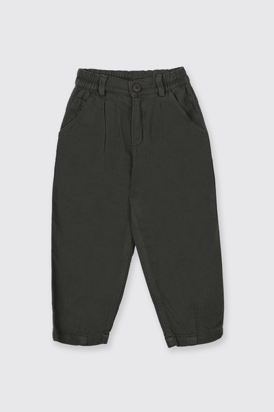 Panço Erkek Bebek Beli Lastikli Haki Pantolon