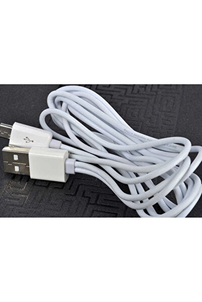 zore White 2-Pin Lightning-Micro USB Cable 1M-Senk
