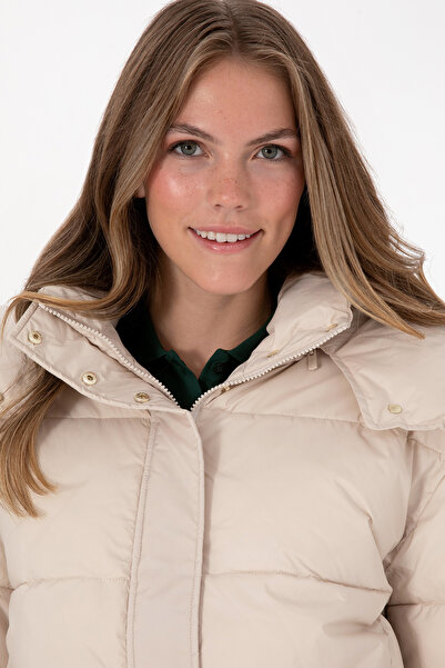 U.S. Polo Assn. Women's Cream Coat 50308625-Vr256