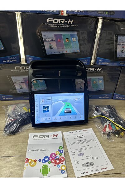 FORX5 Linea uyumlu multimedya dokuz inç android auto kablosuz CarPlay mevcutt...