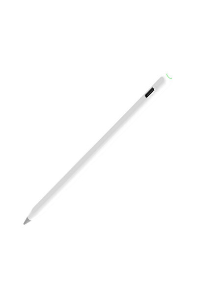 zore قلم SENK الجديد من سلسلة Pencil 16 Stylus للوحات اللمس - أبيض