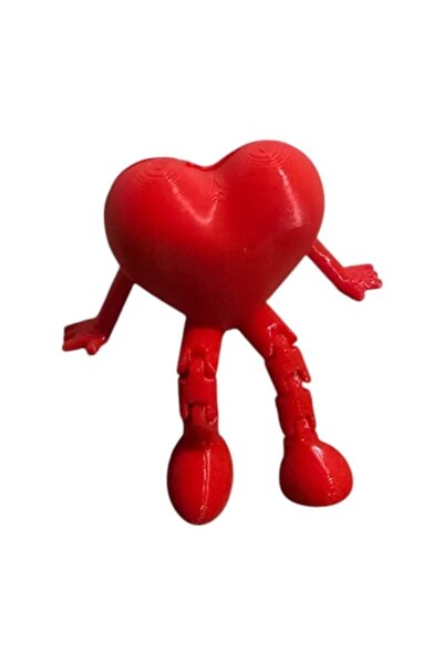 OEM Figurină în formă de inimă cu magneți încorporați, 7x4,5x4 cm