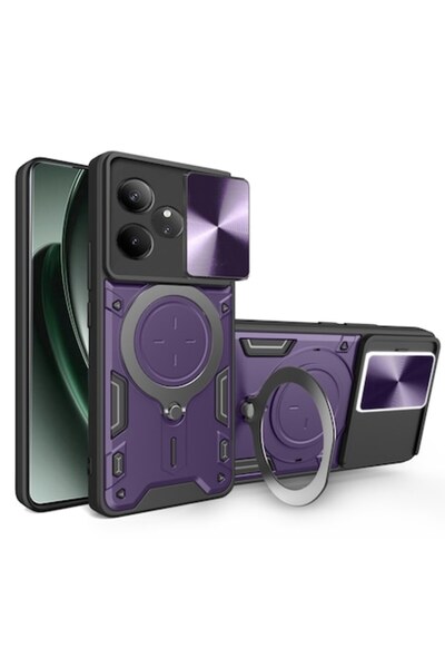 Techsuit Carcasă CamGuard Pro H41 pentru Realme GT 6/GT 6T, Oțel Inoxidabil -...