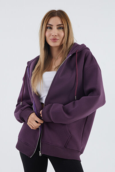 DPARİS Φούτερ με κουκούλα ράστερ oversize