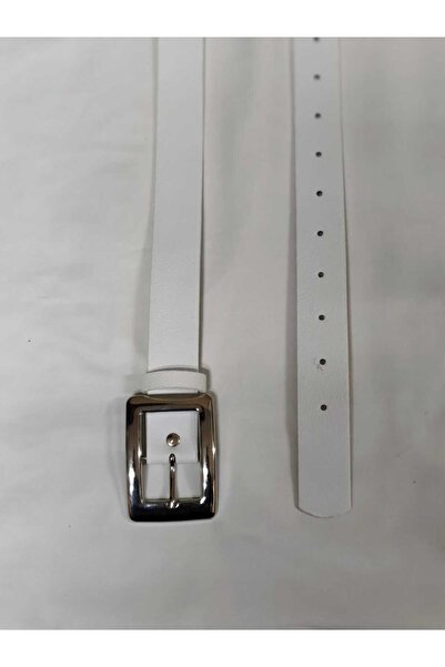 Maison La Femme Cureaua clasică pentru femei cu cataramă argintie Curea subți...