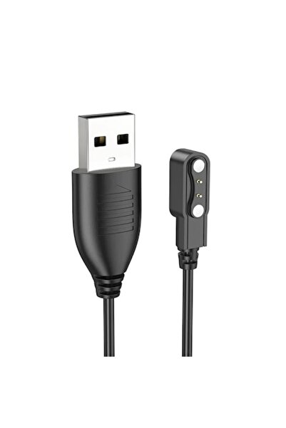 Hoco Încărcător wireless cu cablu USB pentru ceas inteligent - I74, policarbonat, negru