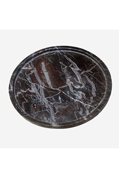 Modestmar Doğal mermer dekoratif tepsi