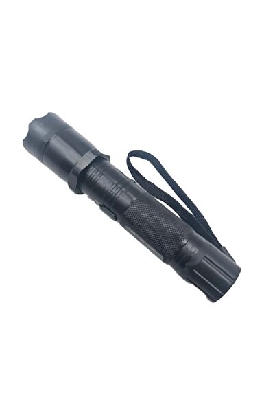 dalimag Lanternă profesională cu lumină asomată 1101, LED, reîncărcabilă, corp metalic, 17 cm,