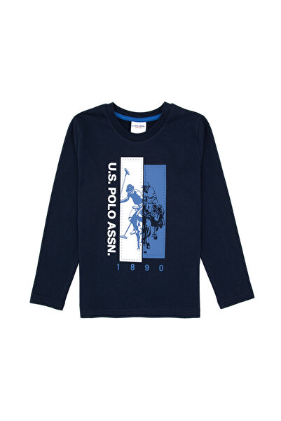 U.S. Polo Assn. Erkek Çocuk Lacivert Pijama Takımı 50318566-VR033